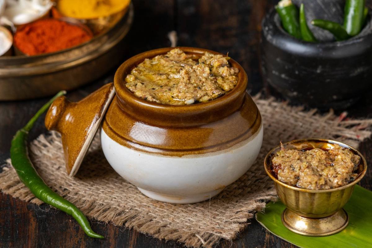 pachi mirchi pachadi